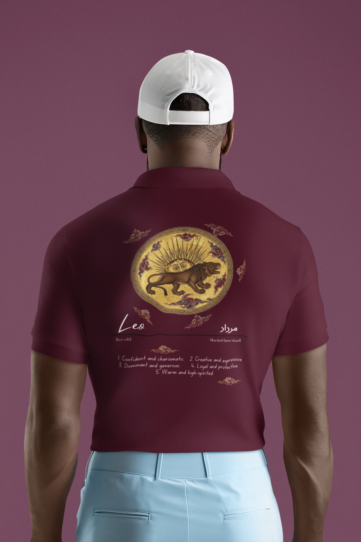 Amiel Zodiac Heritage: Leo - Premium ChromaSoft Polo
