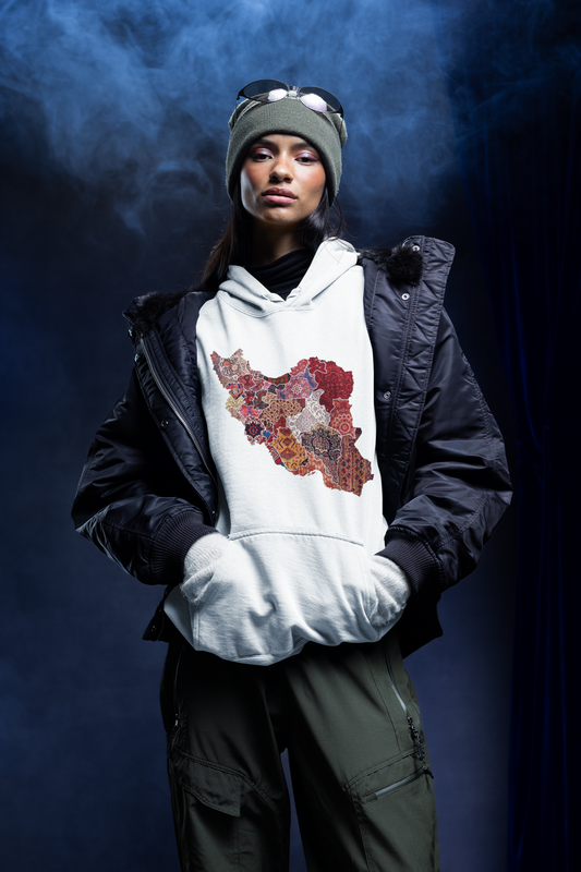 Amiel Iran's Map Hoodie