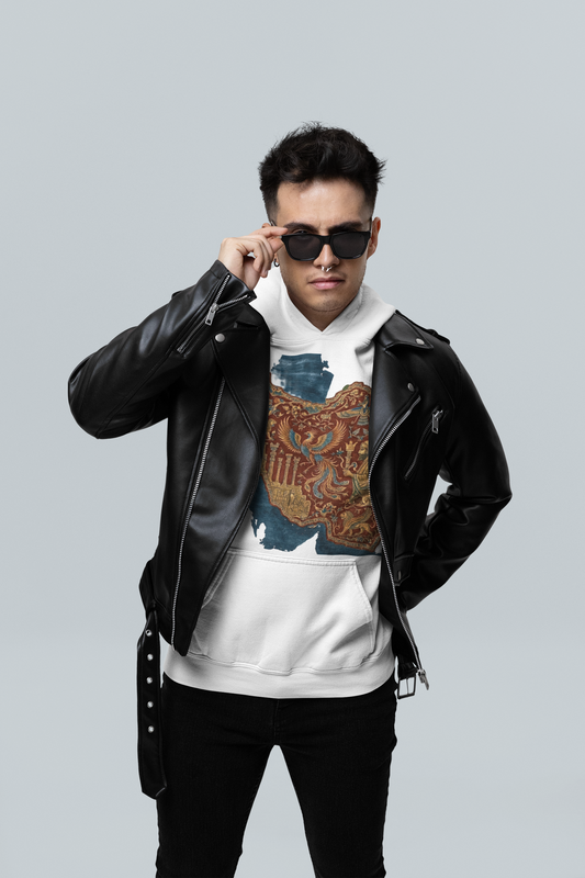 Amiel Iran's Map Hoodie