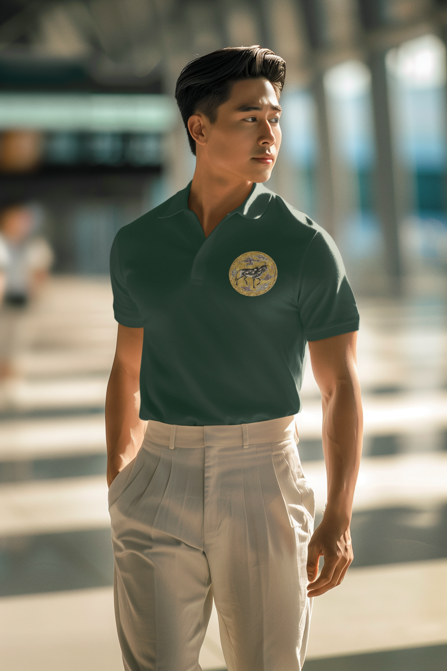 Amiel Zodiac Heritage: Taurus - Premium ChromaSoft Polo