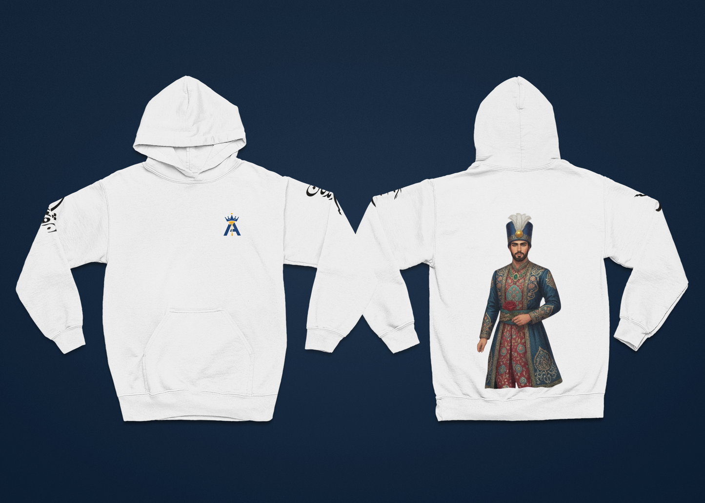 The Royal Couple Hoodie-Amiel