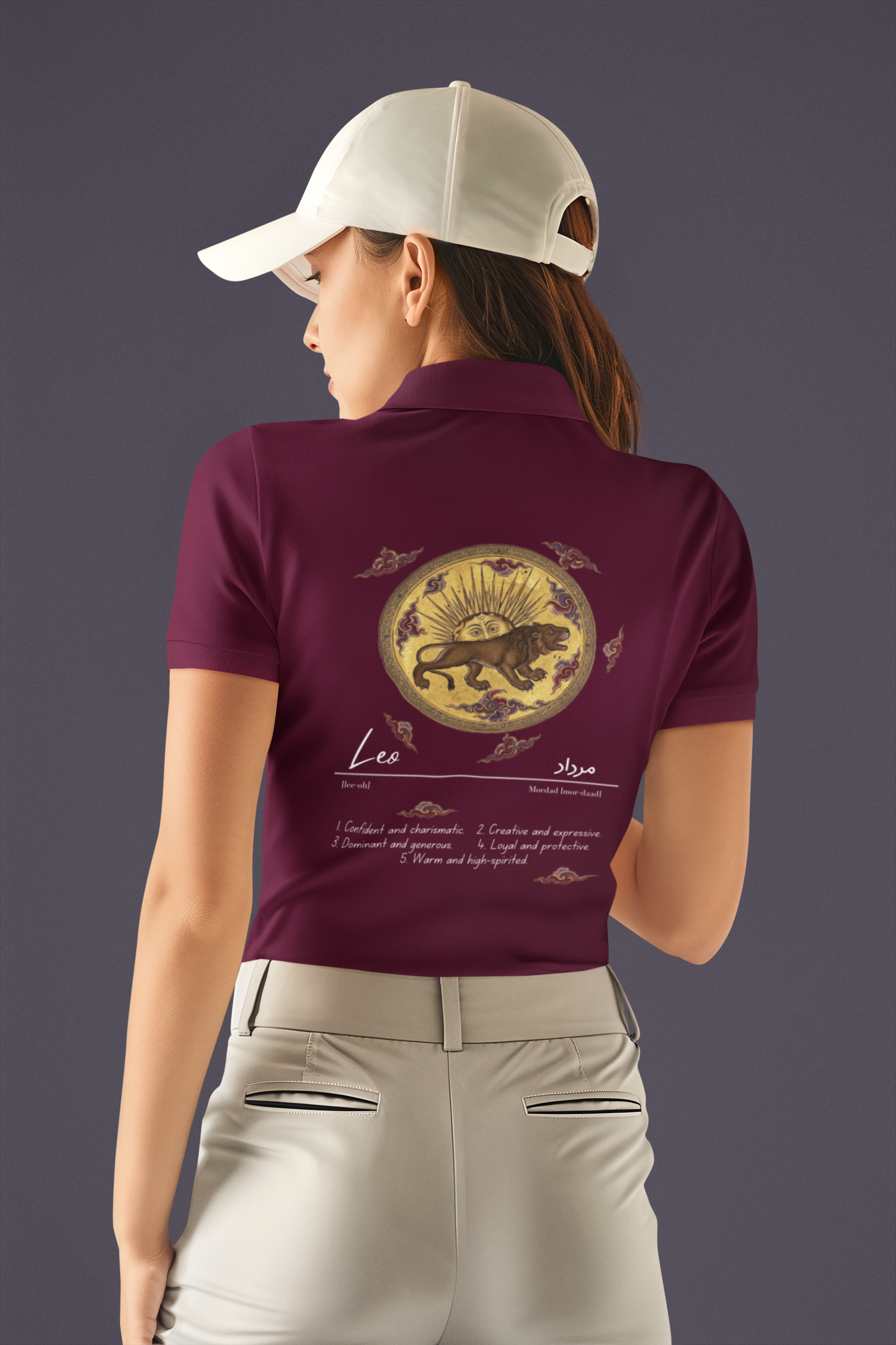 Amiel Zodiac Heritage: Leo - Premium ChromaSoft Polo