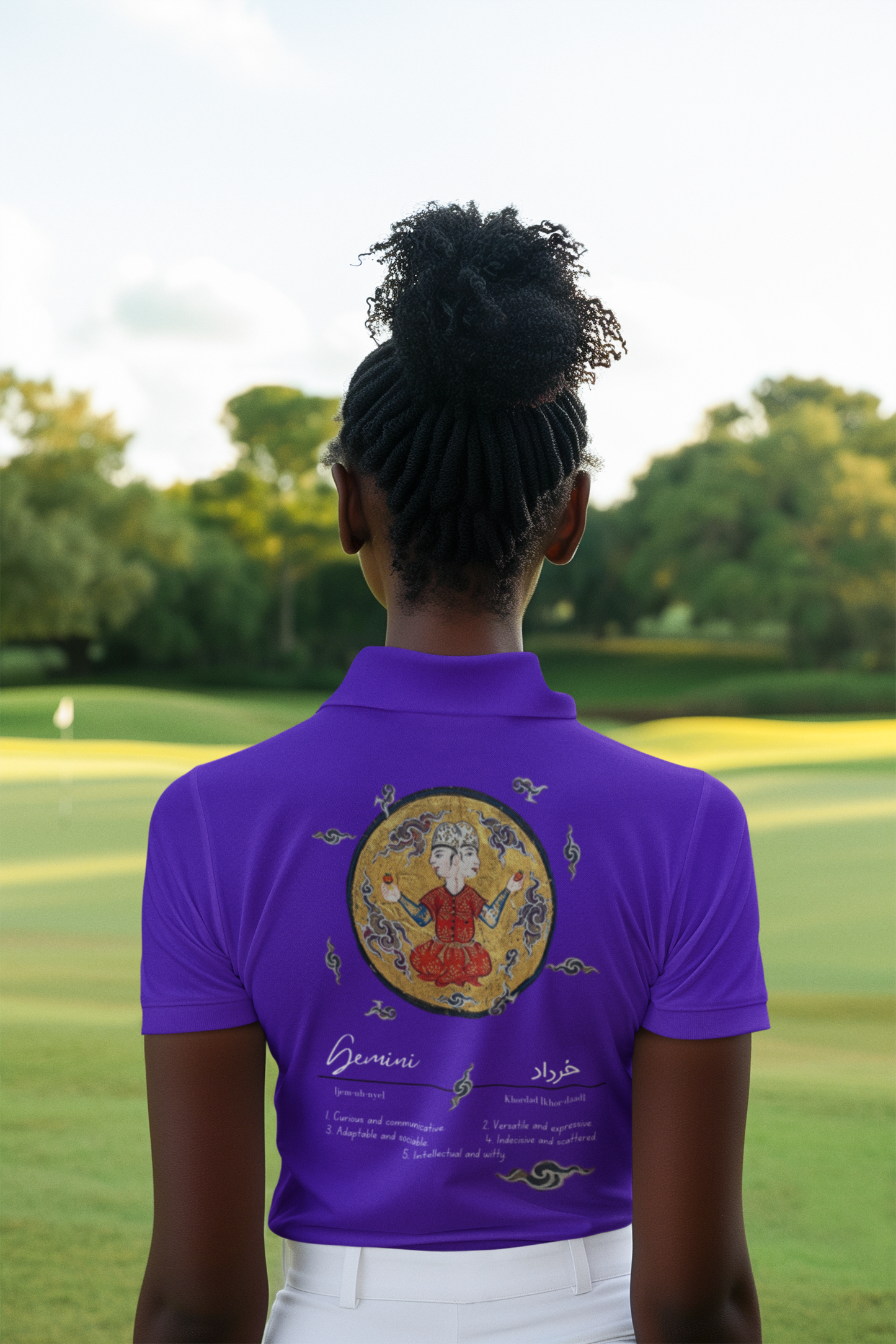 Amiel Zodiac Heritage: Gemini - Premium ChromaSoft Polo