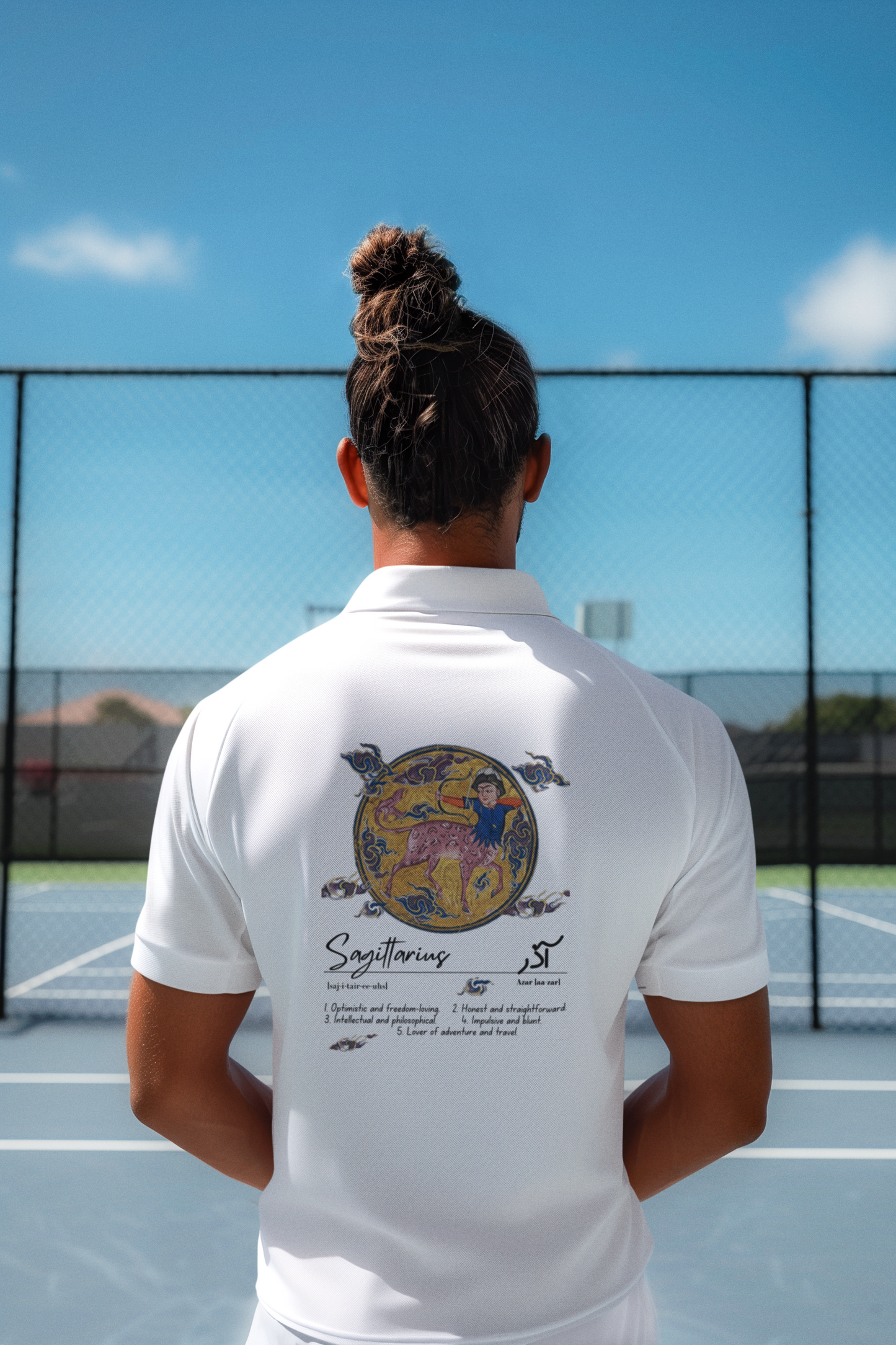 Amiel Zodiac Heritage: Sagittarius - Premium ChromaSoft Polo