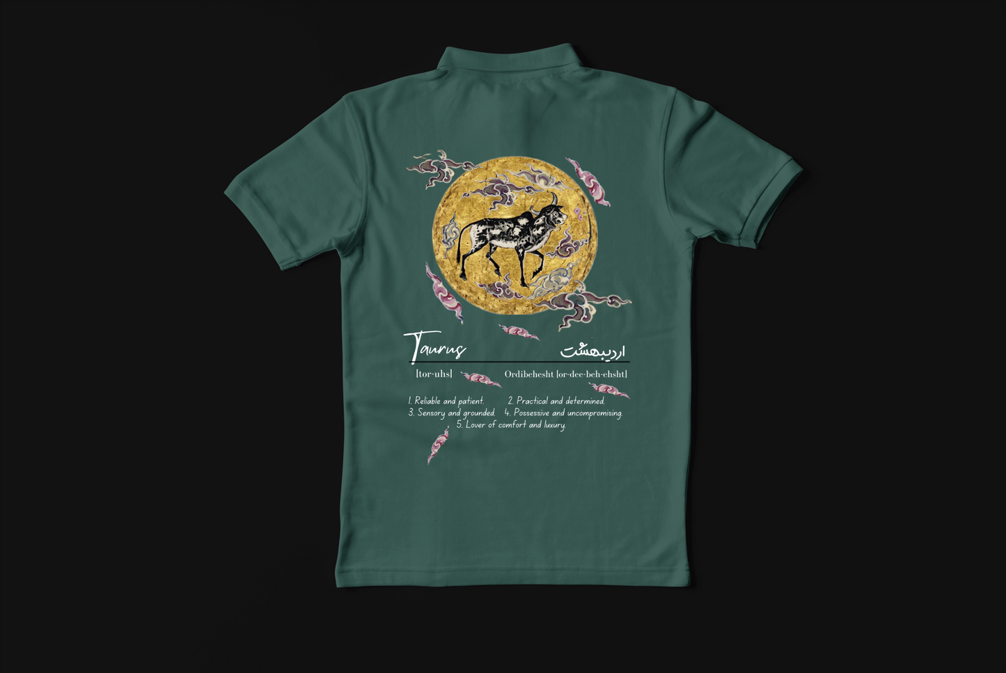 Amiel Zodiac Heritage: Taurus - Premium ChromaSoft Polo