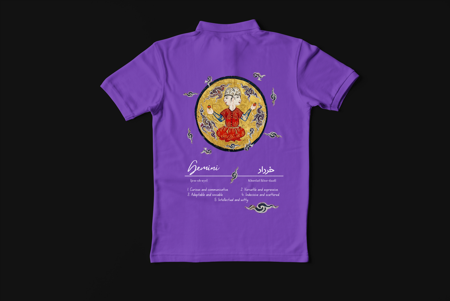 Amiel Zodiac Heritage: Gemini - Premium ChromaSoft Polo