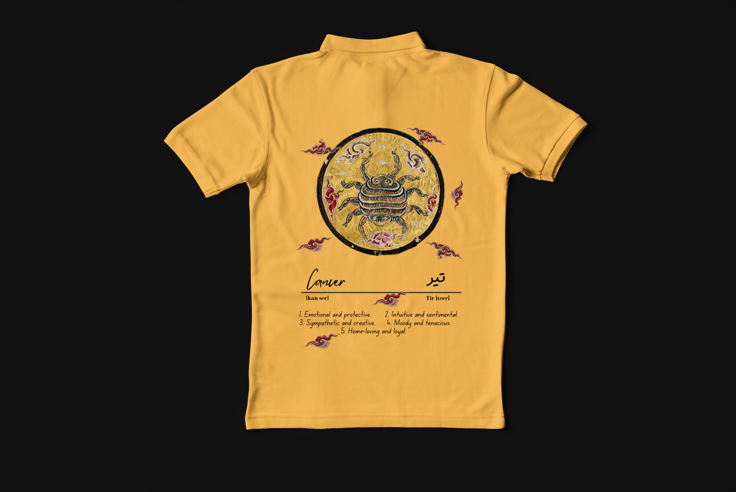 Amiel Zodiac Heritage: Cancer - Premium ChromaSoft Polo