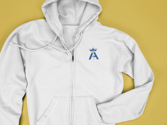Custom Personalized Zip-Up Hoodie