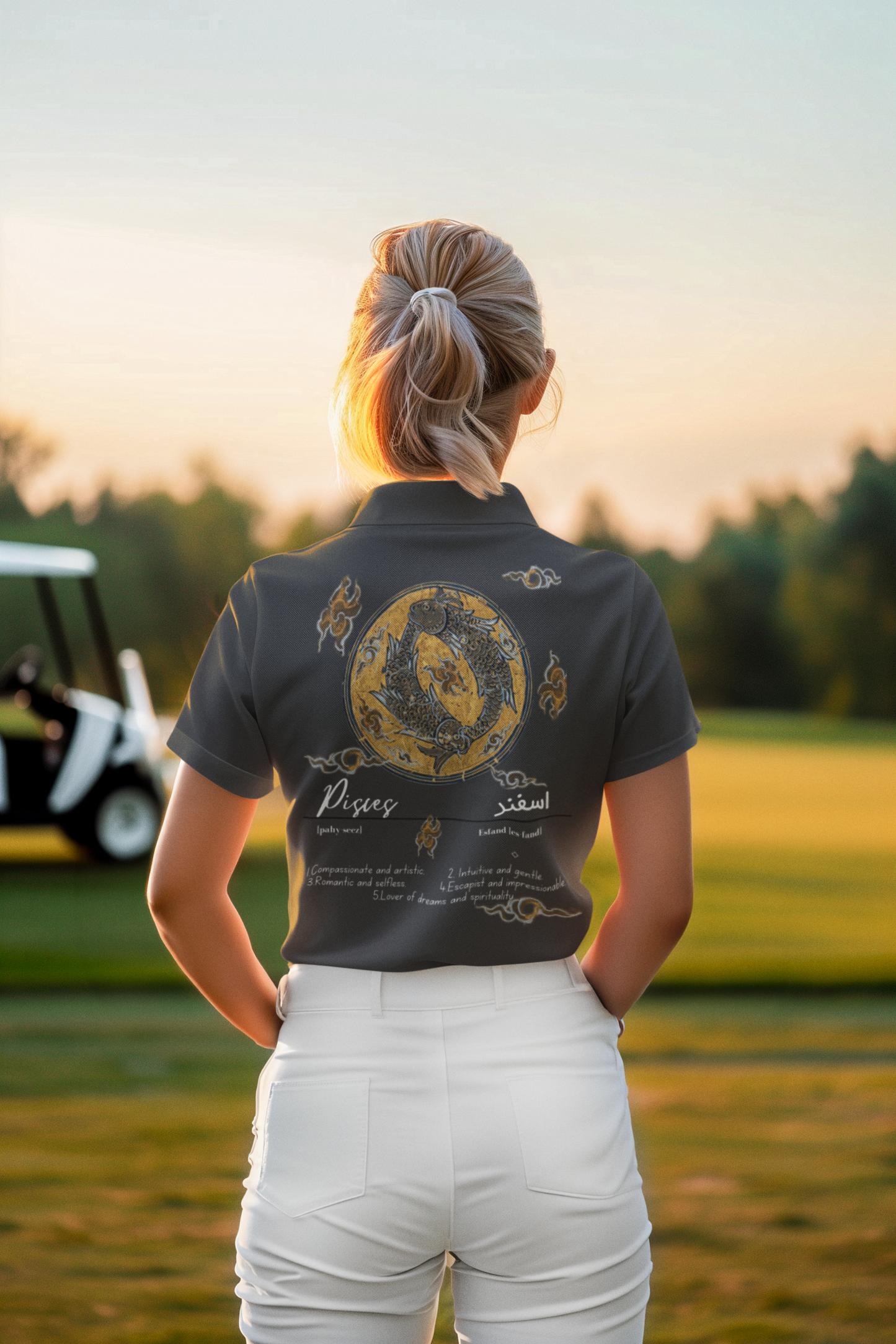 Amiel Zodiac Heritage: Pisces - Premium ChromaSoft Polo