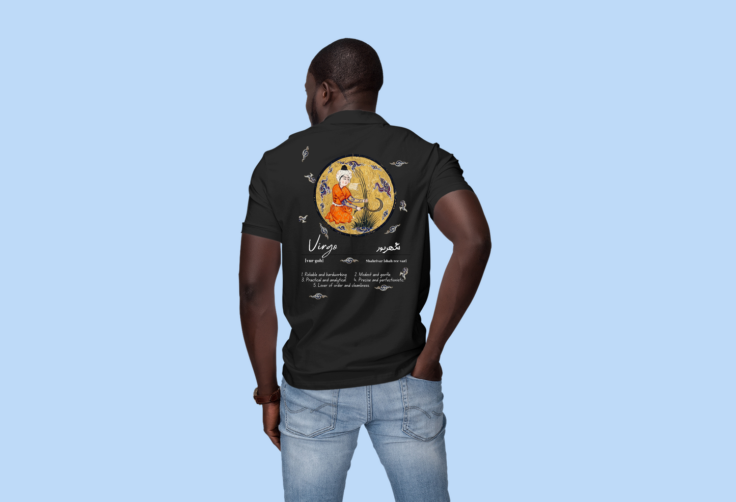 Amiel Zodiac Heritage: Virgo - Premium ChromaSoft Polo