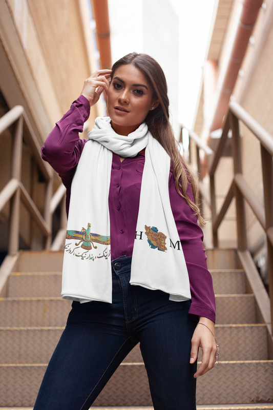 Example product The Heritage Scarf: A Tapestry of Home and Culture